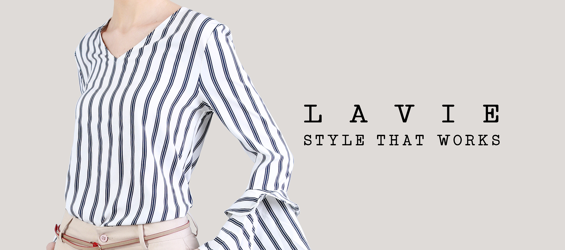 LA VIE : Boasts of a corporate-inclined, polished aesthetic. The 